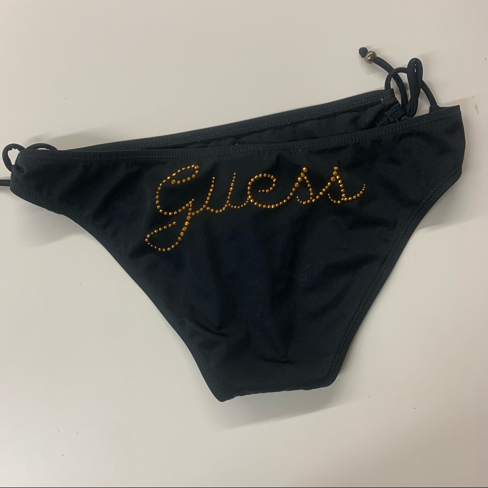 GUESS bling bikini bottoms